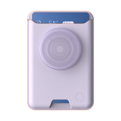 Secondary image for hover Pale Lavender —  Softgoods PopWallet+ for MagSafe
